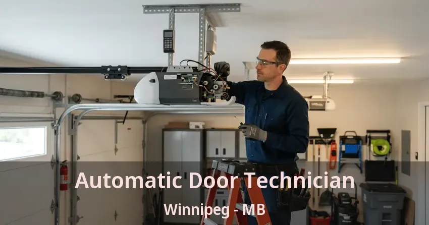 Automatic Door Technician Winnipeg - MB Automatic Door Technician Winnipeg - MB