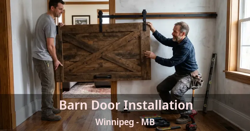 Barn Door Installation Winnipeg - MB Barn Door Installation Winnipeg - MB