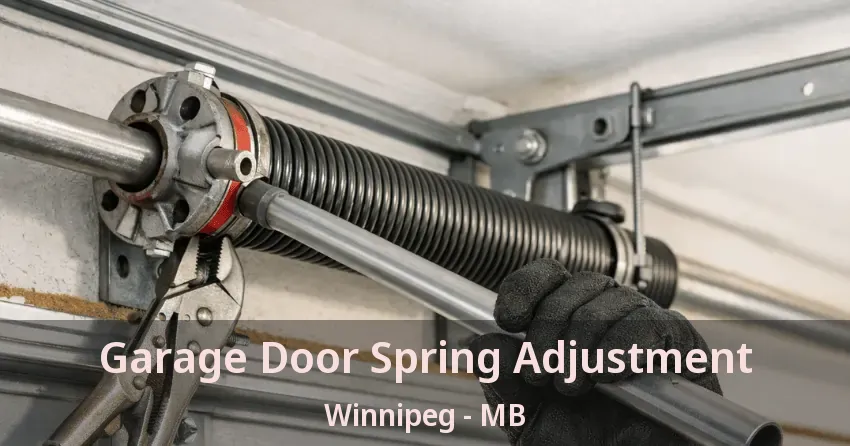 Garage Door Spring Adjustment Winnipeg - MB Garage Door Spring Adjustment Winnipeg - MB