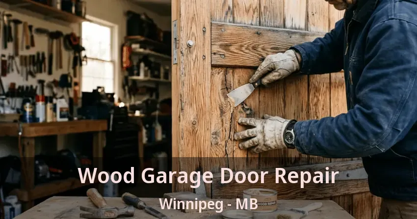 Wood Garage Door Repair Winnipeg - MB