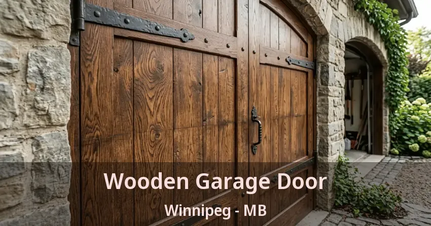 Wooden Garage Door Winnipeg - MB